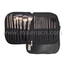 18PCS / Set Brushes Beauty Tools Sets avec une poche portable souple